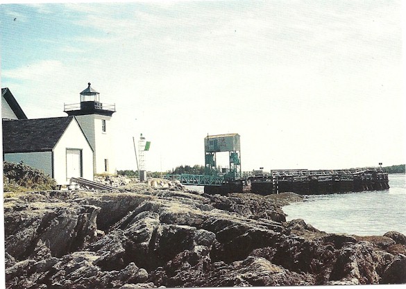 Islesboro Lighthouse Postcard S-1073 (ME) Islesboro Lighthouse Postcard S-1073 (ME)