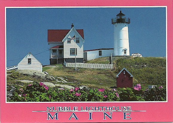 Nubble Lighthouse Postcard MS 395 (ME)
