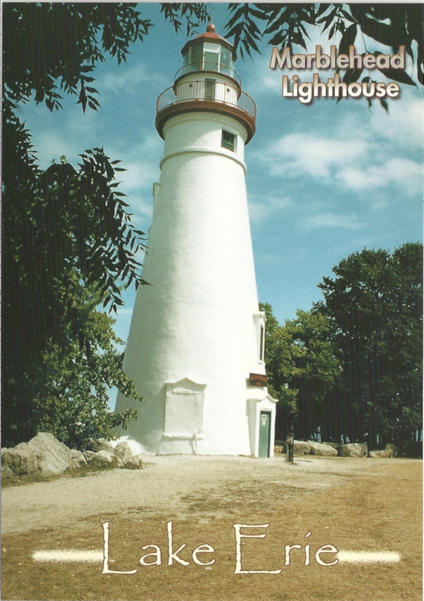 Marblehead Lighthouse Postcard OH-124V (OH)
