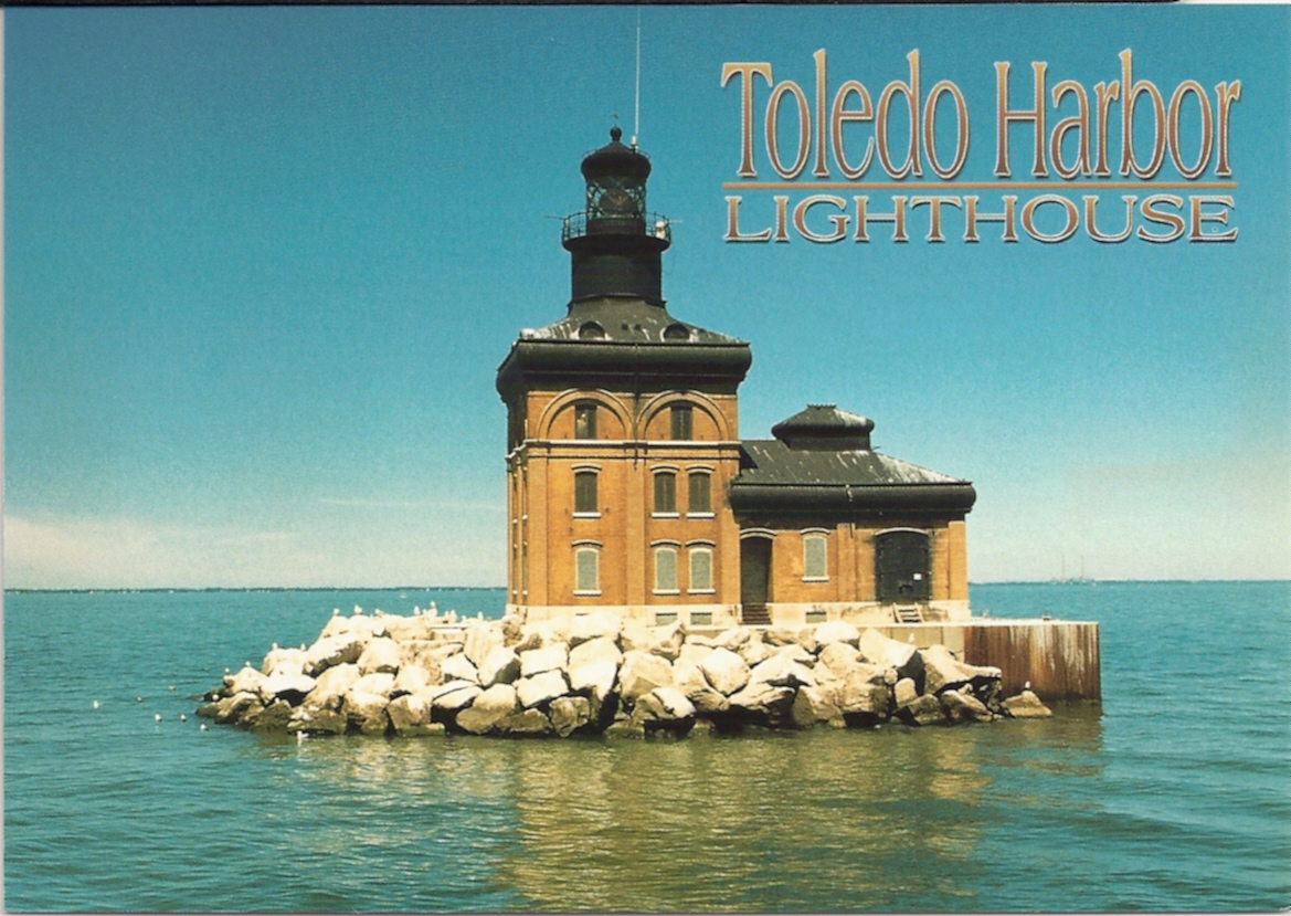Toledo Harbor Lighthouse Postcard OH-128 (OH)