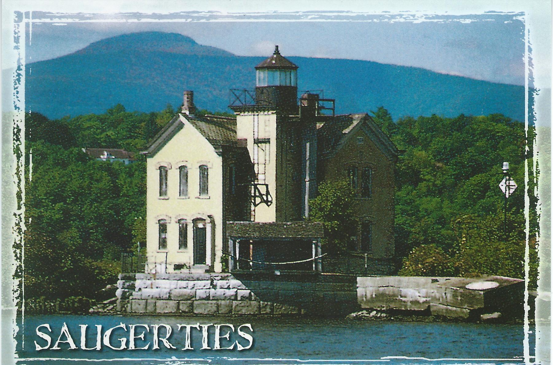 Saugerties Lighthouse Postcard NY-150 (NY) Saugerties Lighthouse Postcard NY-150 (NY)