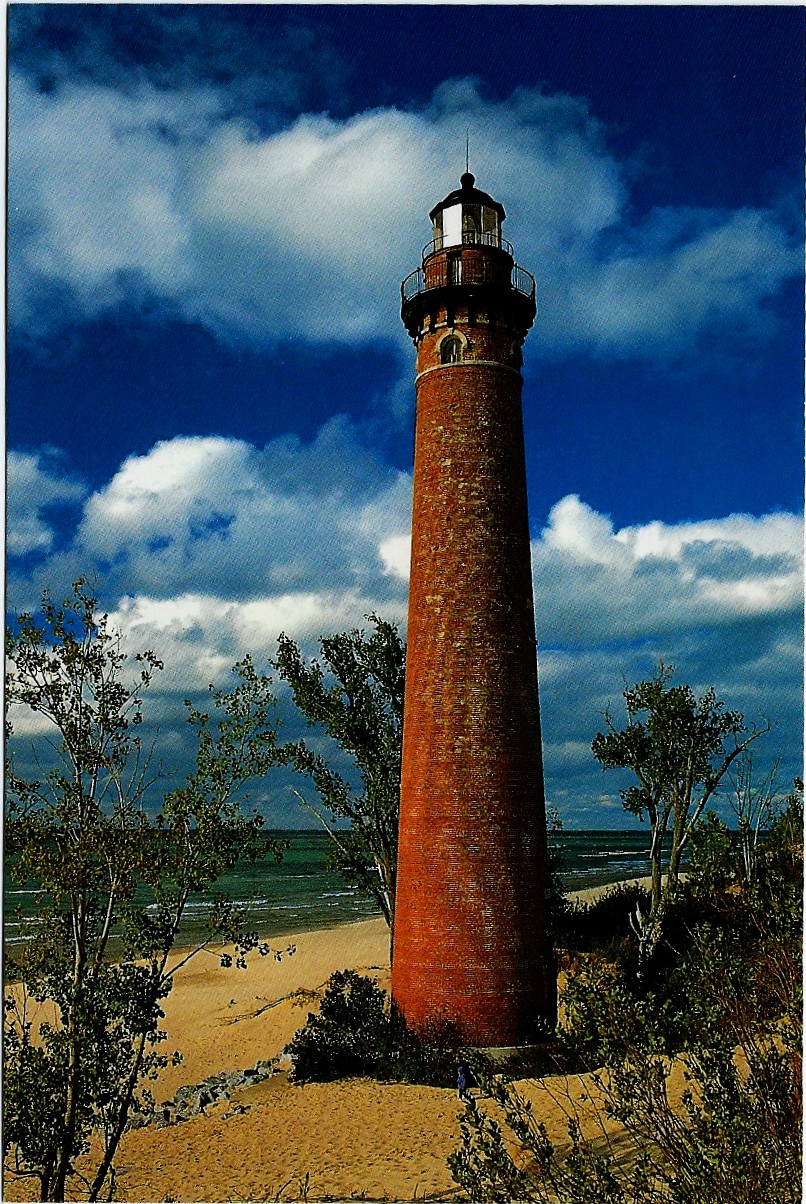 Little Sable Point Lighthouse Postcard 4522 - Click Image to Close