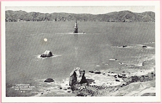 LIGHTHOUSE AT THE GOLDEN GATE SAN FRANCISCO CALIFORNIA B-21 (CA) - Click Image to Close