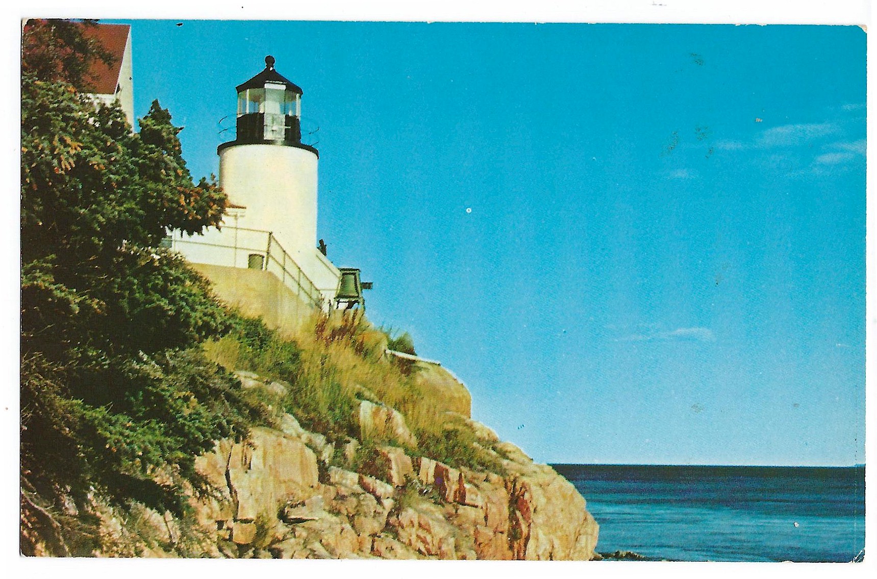 Bass Harbor Head Lighthouse, Maine Postcard #162 (ME) - Click Image to Close