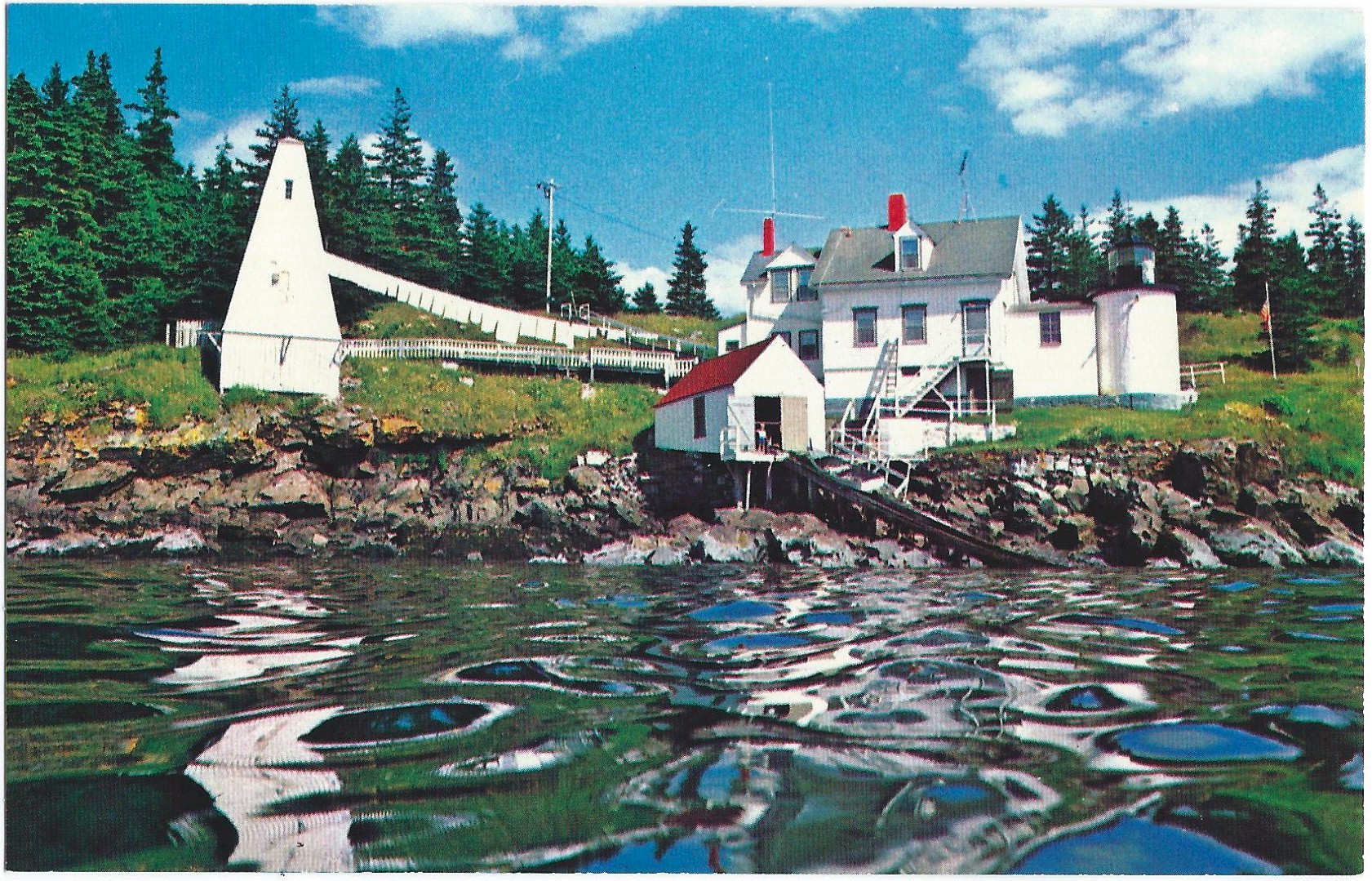BROWN'S HEADLIGHT VINALHAVEN ISLAND LIGHTHOUSE M2605 C35302 BROWN'S HEADLIGHT VINALHAVEN ISLAND LIGHTHOUSE M2605 C35302
