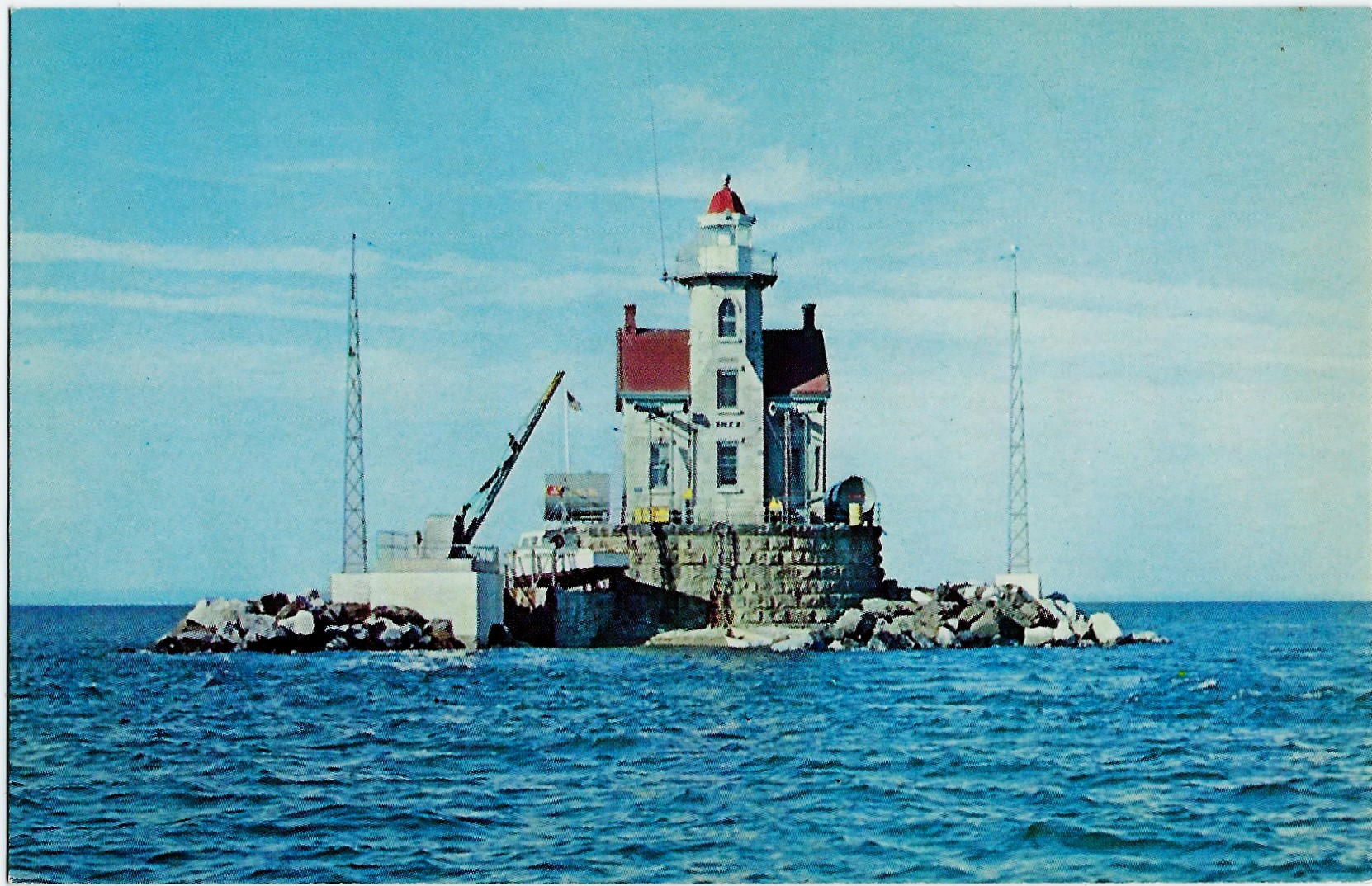 Stratford Shoal (Middle Ground) Lighthouse Long Island Sound CT