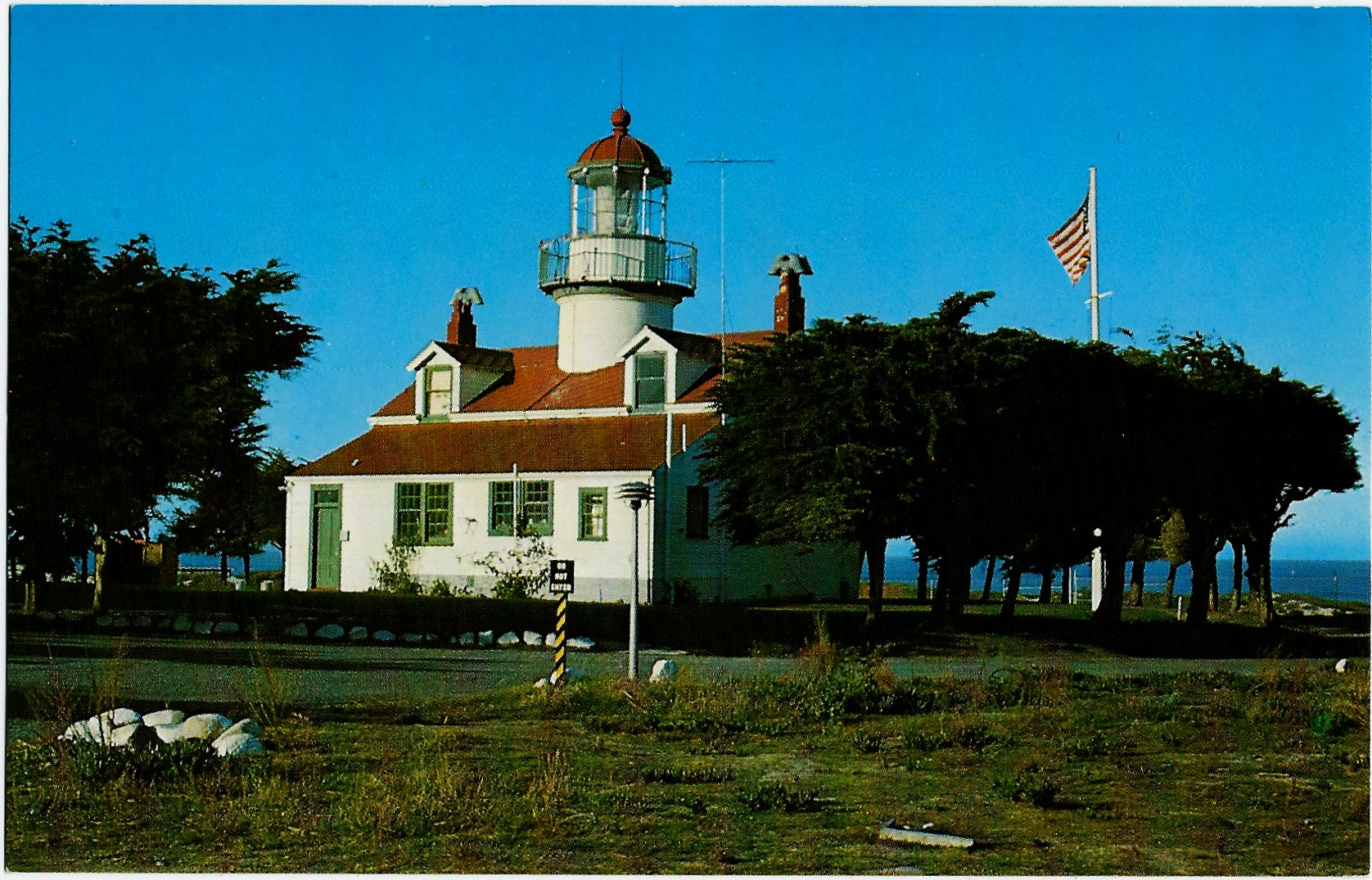 Point Pinos Lighthouse Postcard C24354