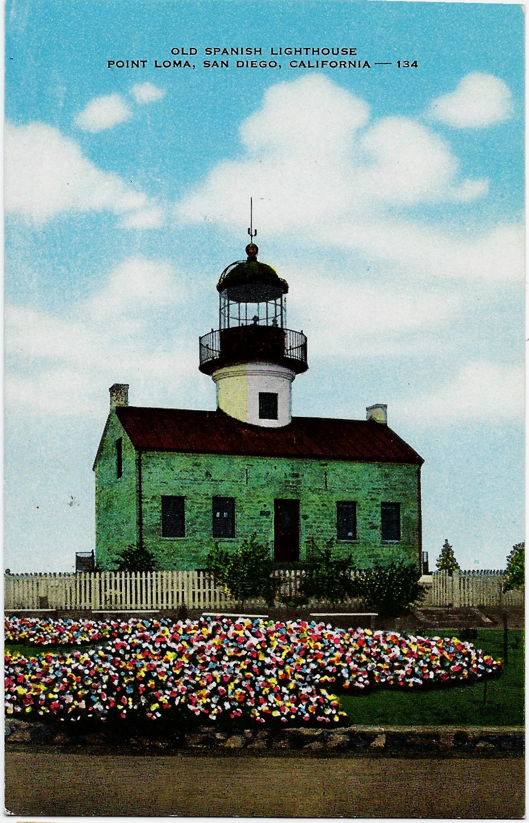 Point Loma Lighthouse, San Diego Old Spanish Lighthouse - Click Image to Close