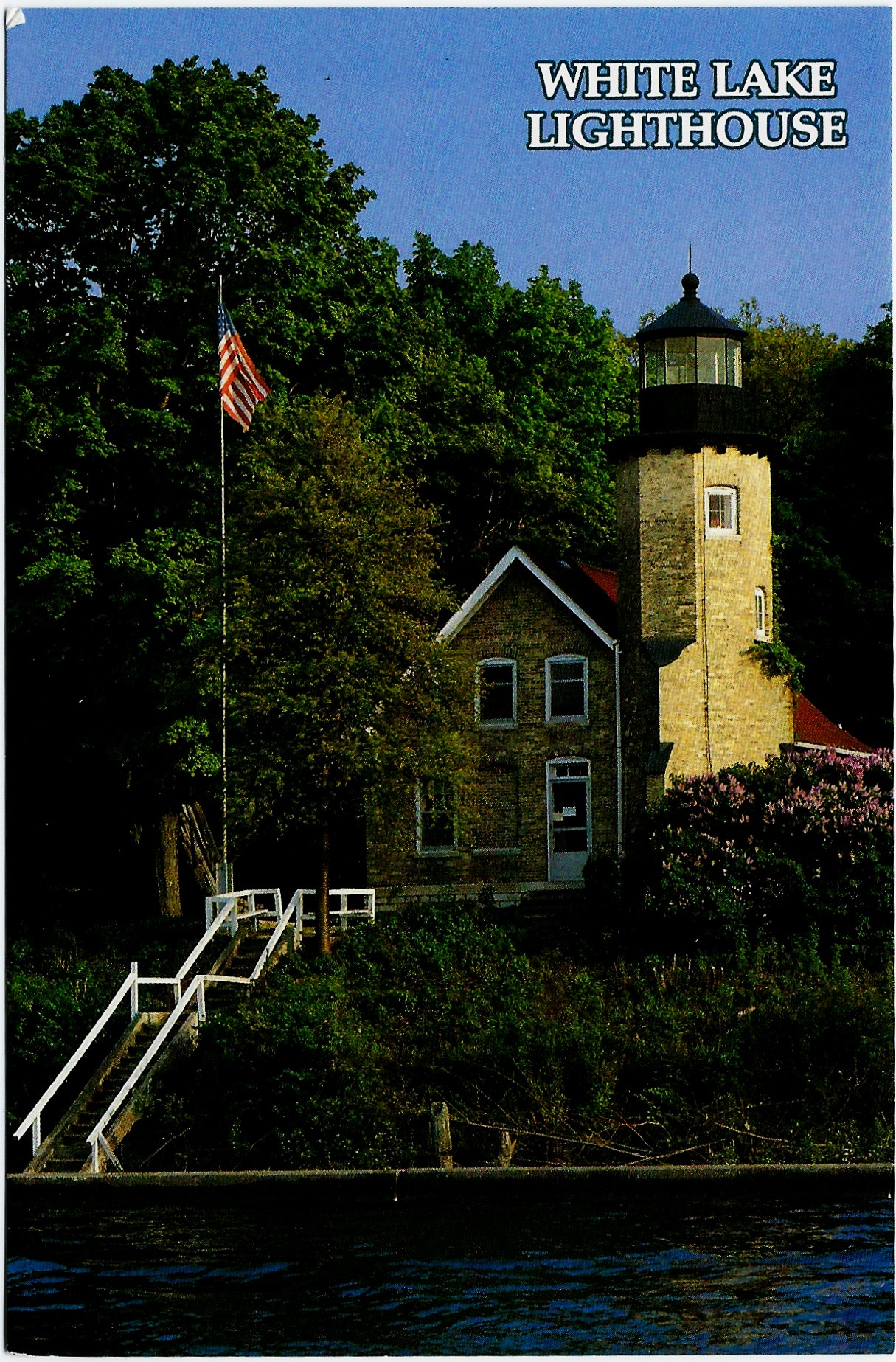 White Lake Lighthouse Postcard 4430 (MI) - Click Image to Close