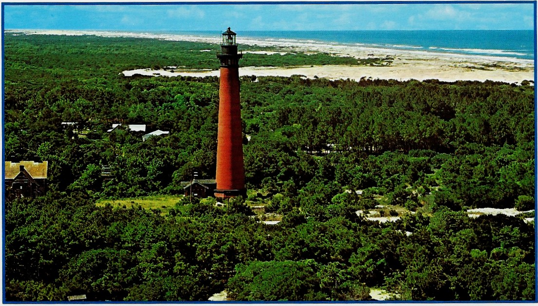 Currituck Light at Corolla Lighthouse Postcard A5-14 (NC) - Click Image to Close