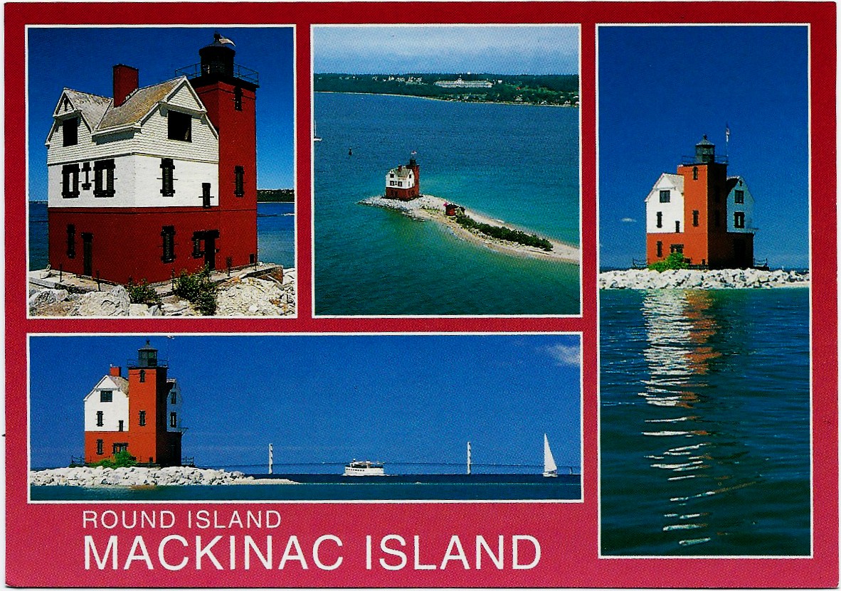 Round Island Mackinac Island Postcard 6543 (MI) - Click Image to Close