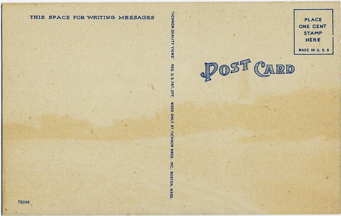 Lighthouse, Pensacola, Fla. Postcard 10 75098 (FL)