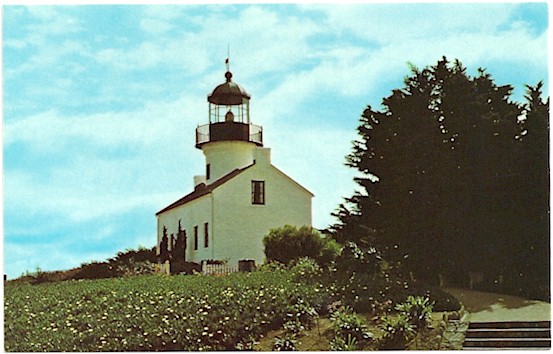 OLD POINT LOMA LIGHTHOUSE POSTCARD ICS-105853 - Click Image to Close