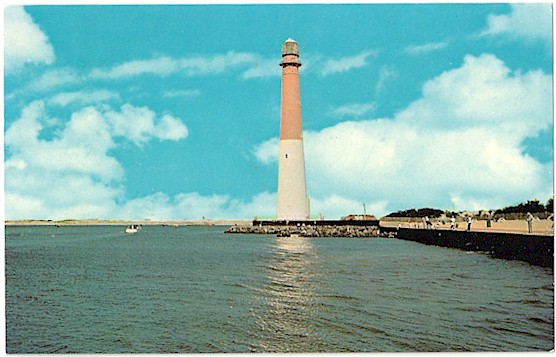 BARNEGAT LIGHT, NEW JERSEY POSTCARD K-6449 (NJ) BARNEGAT LIGHT, NEW JERSEY POSTCARD K-6449 (NJ)