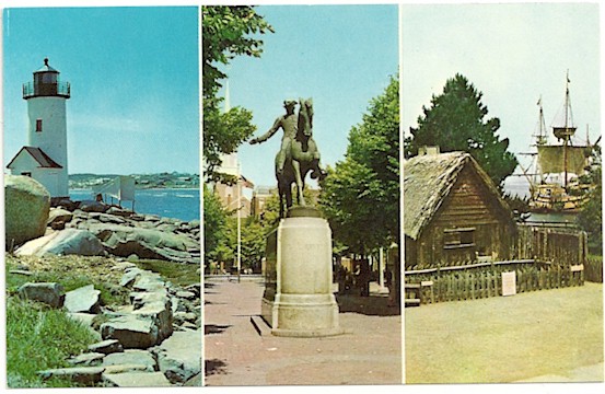 Annisquam Harbor Lighthouse, Paul Revere, OLD North Church - Click Image to Close