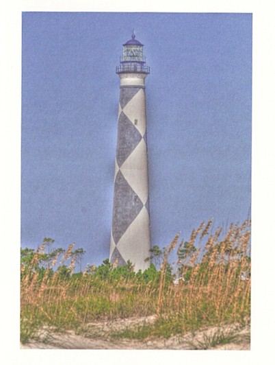 Cape Lookout Lighthouse Note Card