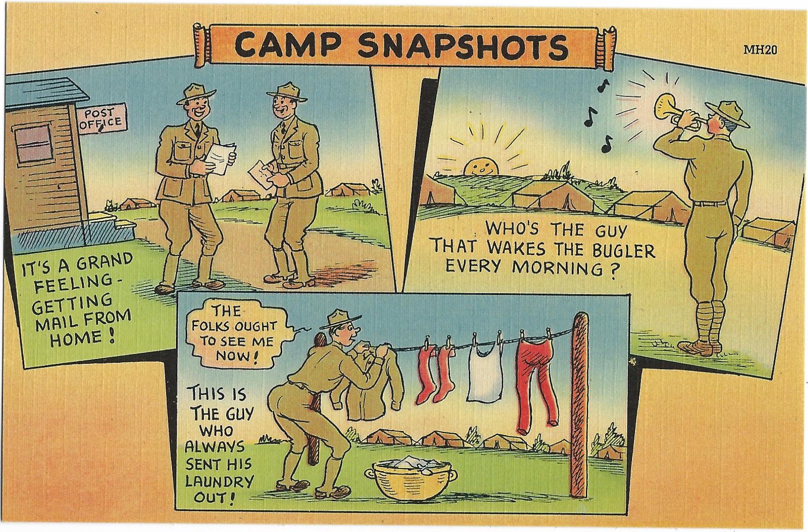 CAMP SNAPSHOTS CAMP DAVIS HOLLY RIDGE NC MH19 70501 - Click Image to Close