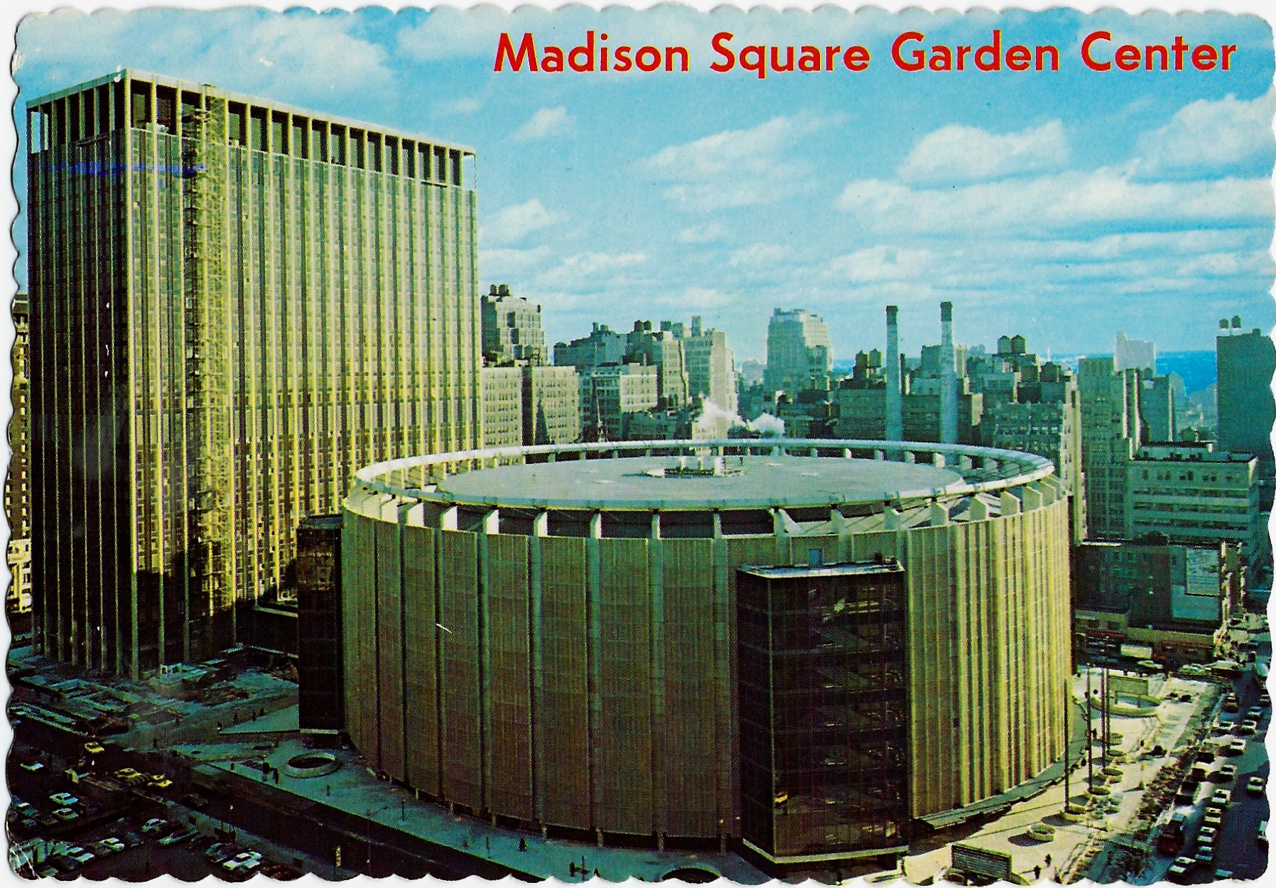 Madison Square Garden Postcard DT-37127-C & C-26 Madison Square Garden Postcard DT-37127-C & C-26