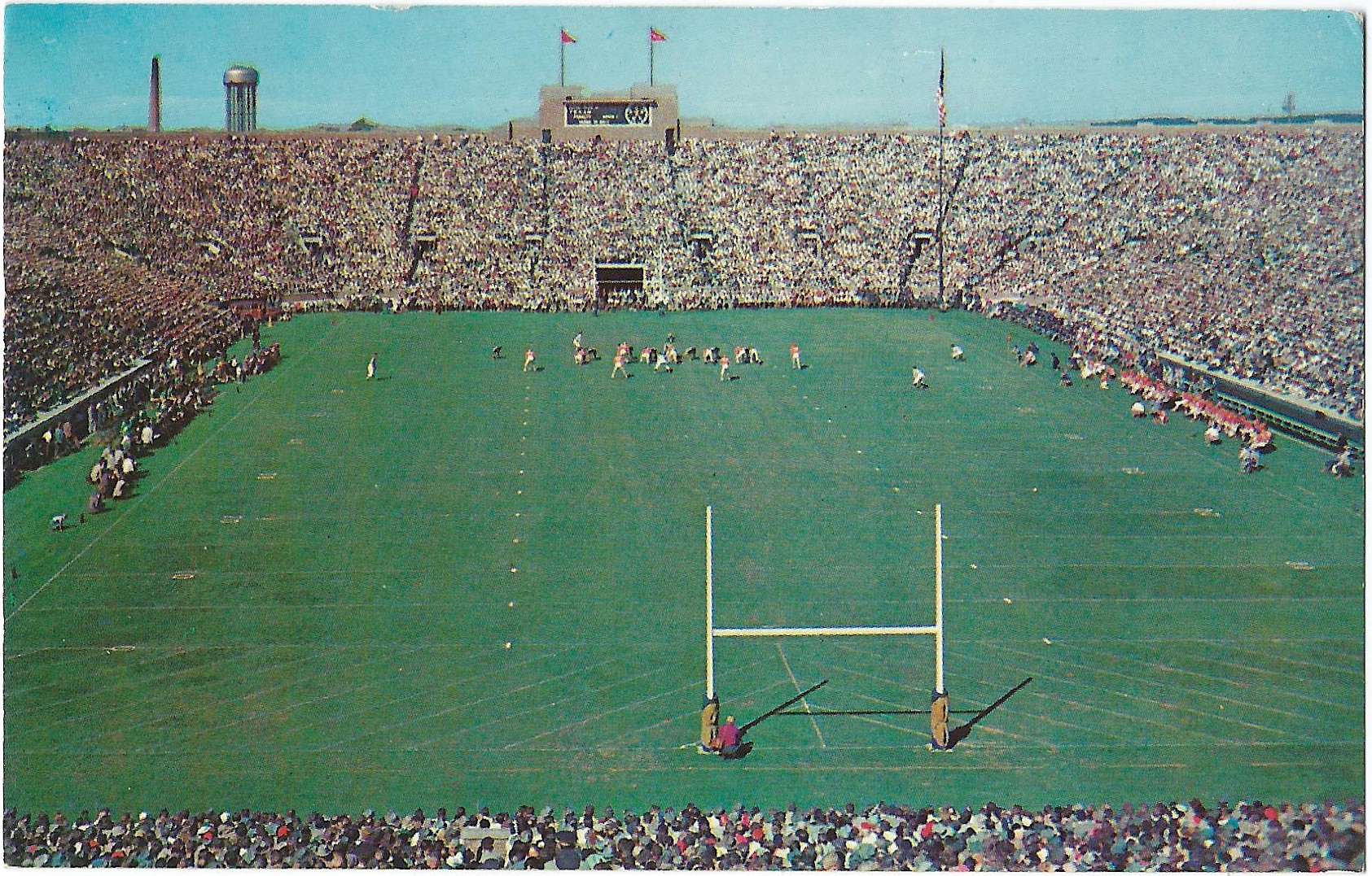 University of Notre Dame Football Stadium Postcard 5816 (IN) - Click Image to Close