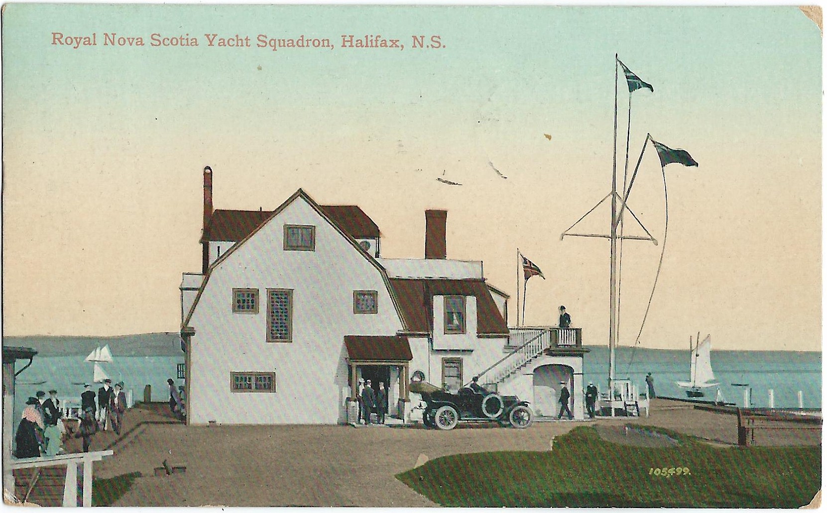 Royal Nova Scotia Yacht Squadron Halifax N.S. Canada 105,499 - Click Image to Close