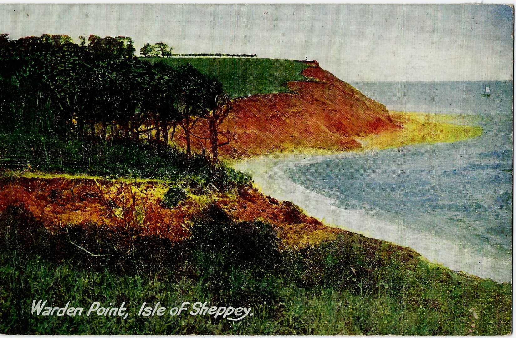 Warden Point Isle of Sheppey Kent United Kingdom Unused Postcard - Click Image to Close