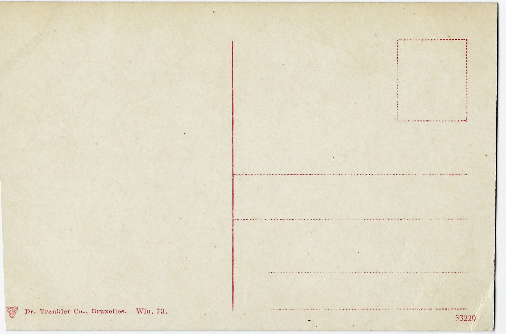 Waterloo Lion's Mound Piedestal du Lion 1817 Postcard 53229