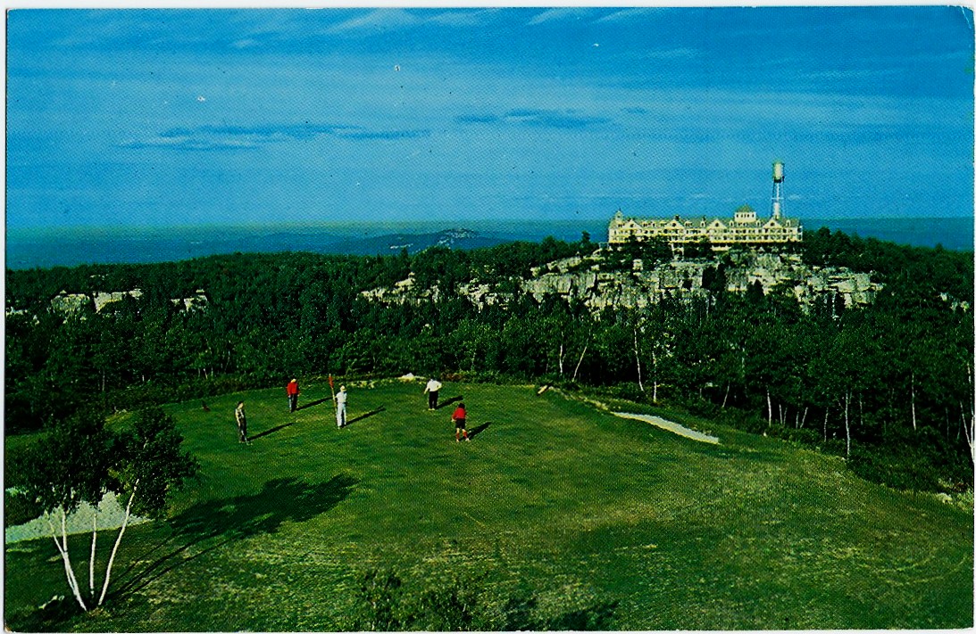 SCENIC #8 HOLE GOLF COURSE LAKE MINNEWASKA 40244 (NY) - Click Image to Close