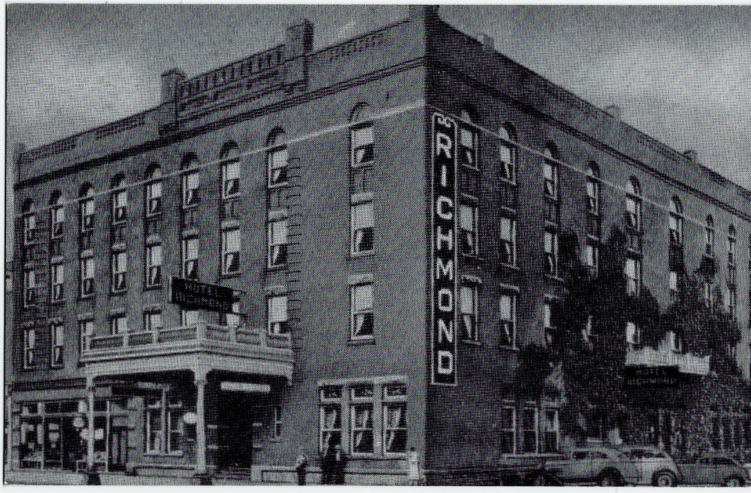 RICHMOND HOTEL BATAVIA NEW YORK NY POSTCARD