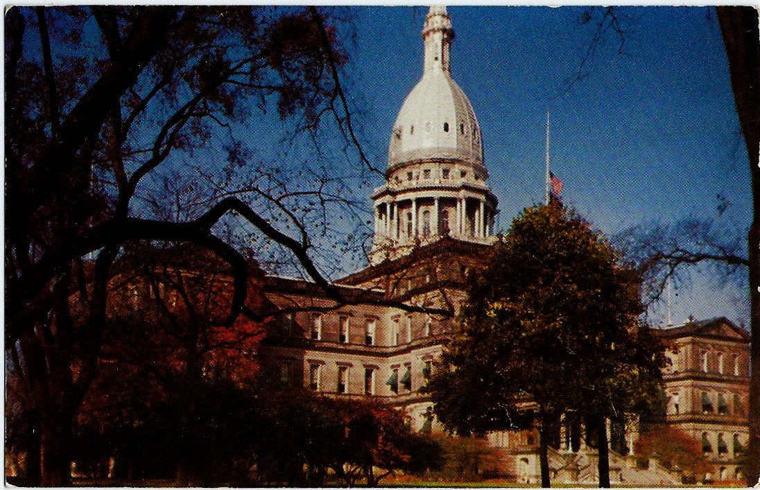 STATE CAPITOL LANSING MICHIGAN POSTCARD 84926 - Click Image to Close