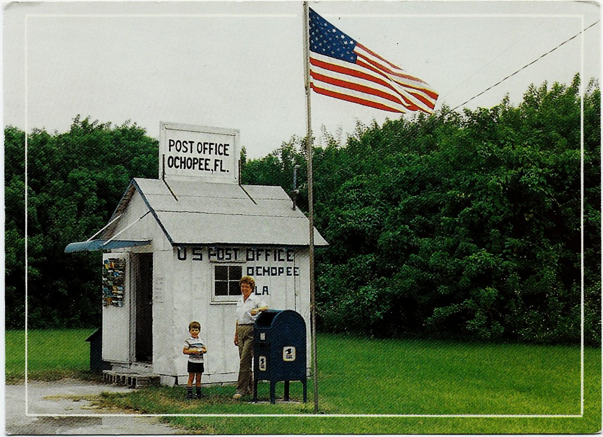Post Office OCHOPEE, FL Evelyn Shealy Postmaster GS1047/2