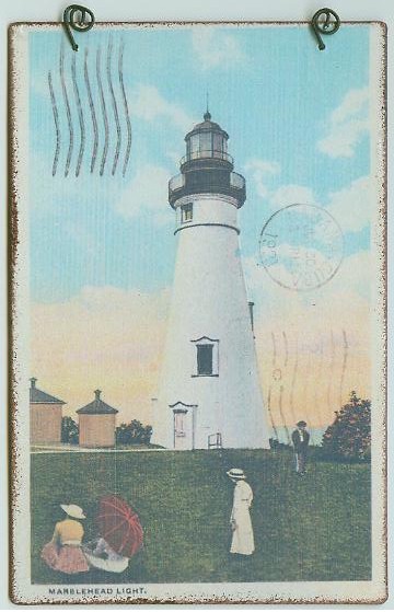 Marblehead OH Lighthouse Peg Hanger - Click Image to Close