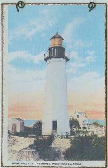 Point Isabel TX Lighthouse Peg Hanger - Click Image to Close