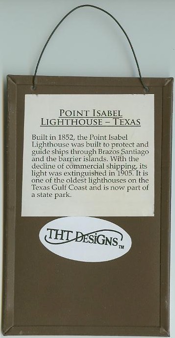 Point Isabel TX Lighthouse Peg Hanger