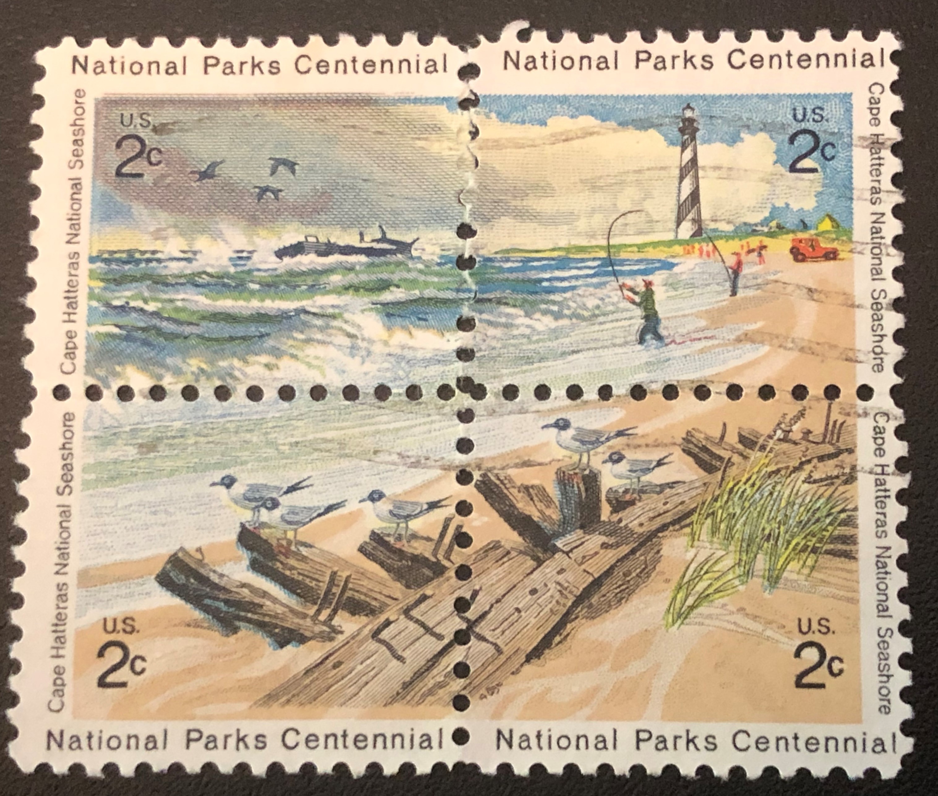 Cape Hatteras National Seashore Block of 4 Scott 1451a - Click Image to Close