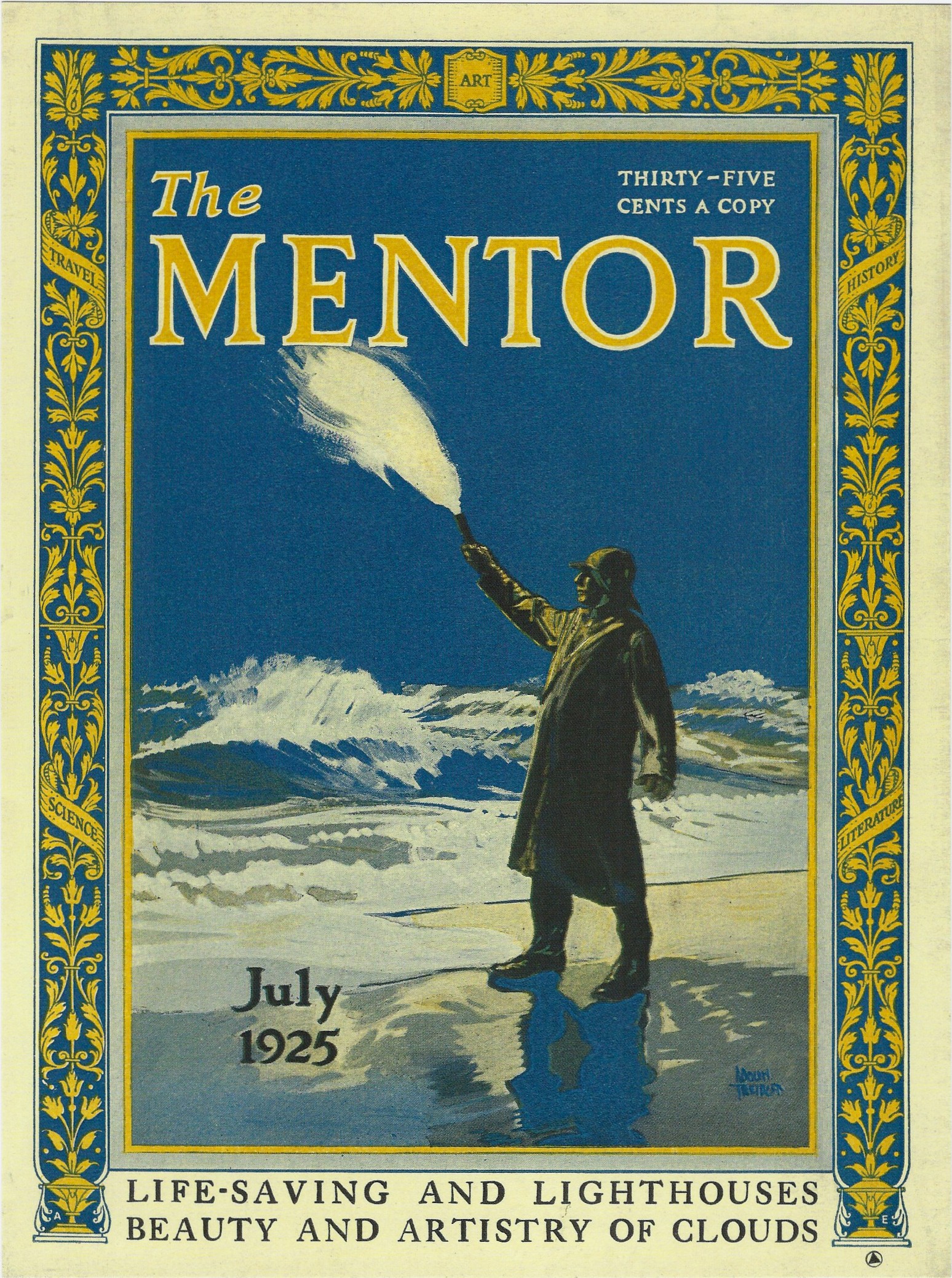 The Mentor Cover Art Print (Reproduction) - Click Image to Close