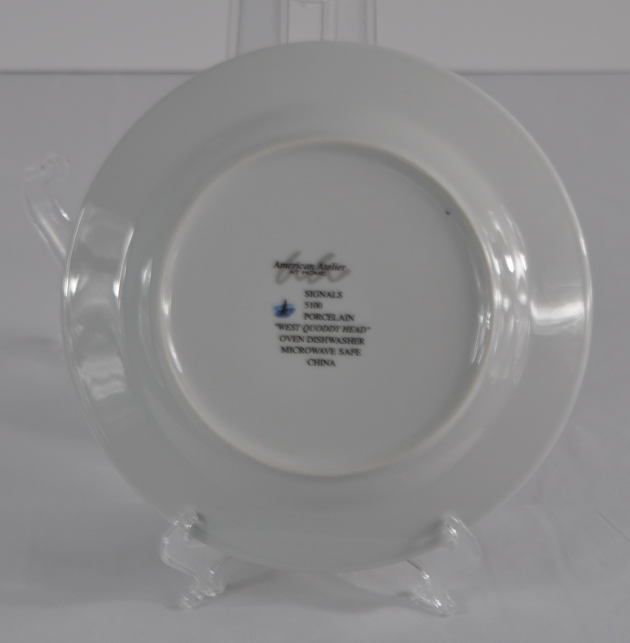 West Quoddy Head Light, ME 8-Inch Collector Plate - Click Image to Close