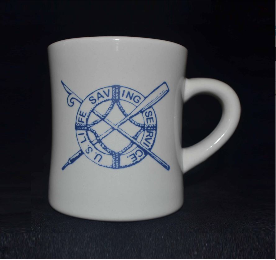 US Life Saving Service Mug, 10 oz. (Reproduction)
